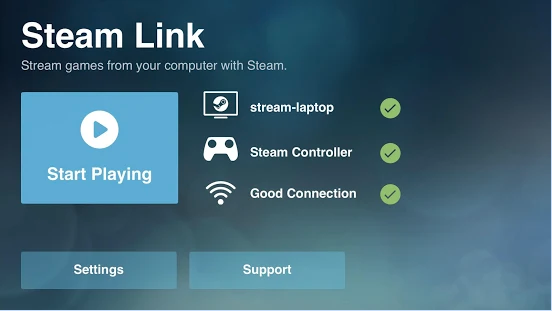 Steam Link -sovelluksen kautta voi nyt pelata tietokonepelejä Android-käyttöjärjestelmässä