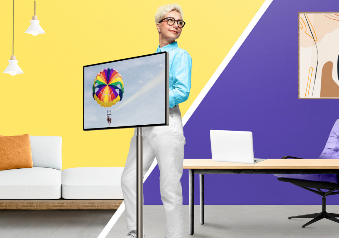 Thomson introduced the Go Plus portable 32″ Ultra-HD touchscreen for home and office use