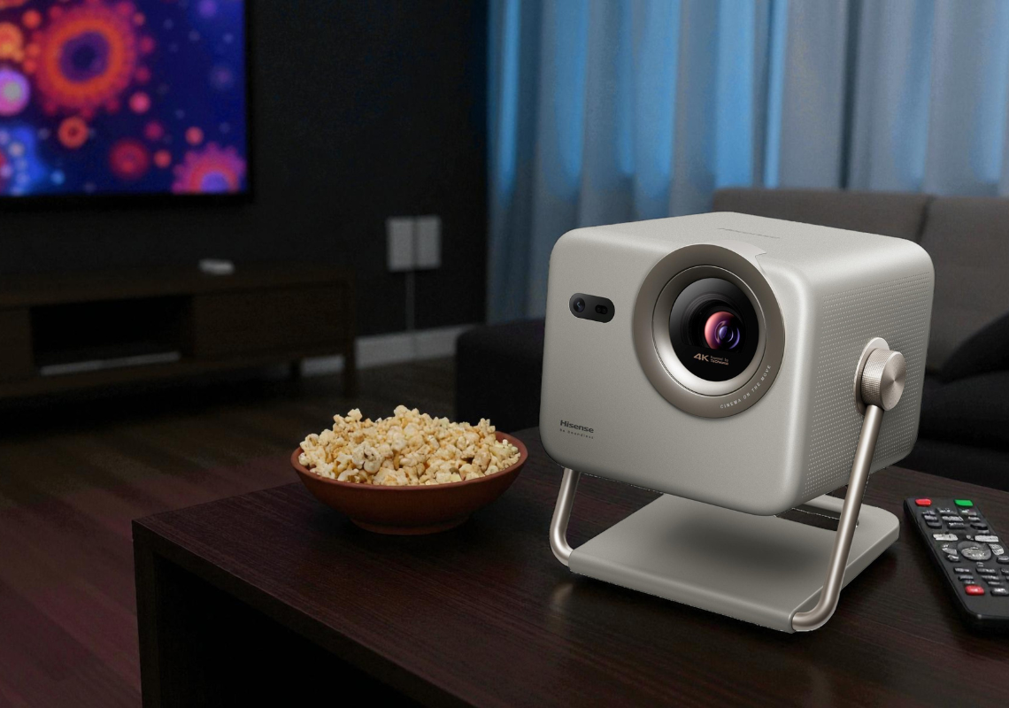 Test: Hisense M2 Pro video projector – compact and easy 4k projector