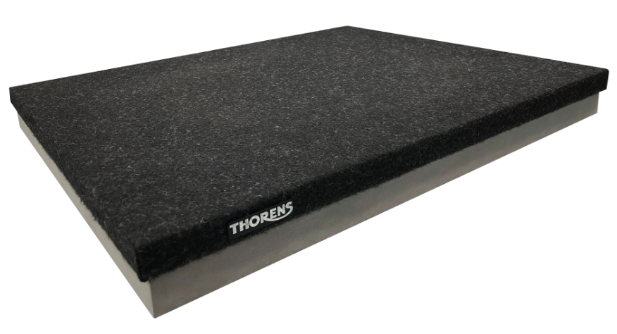 Thorensilta leather floor mat and underlay for vinyl player