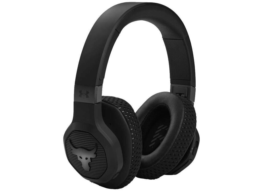 Muscle hero The Rock stars in active noise cancellation headphones