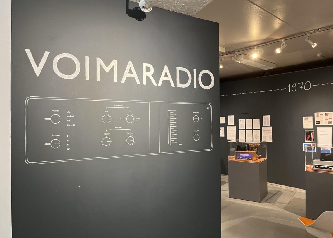 The Power Radio exhibition at the Museum of Technology showcases surround sound in a Finnish context