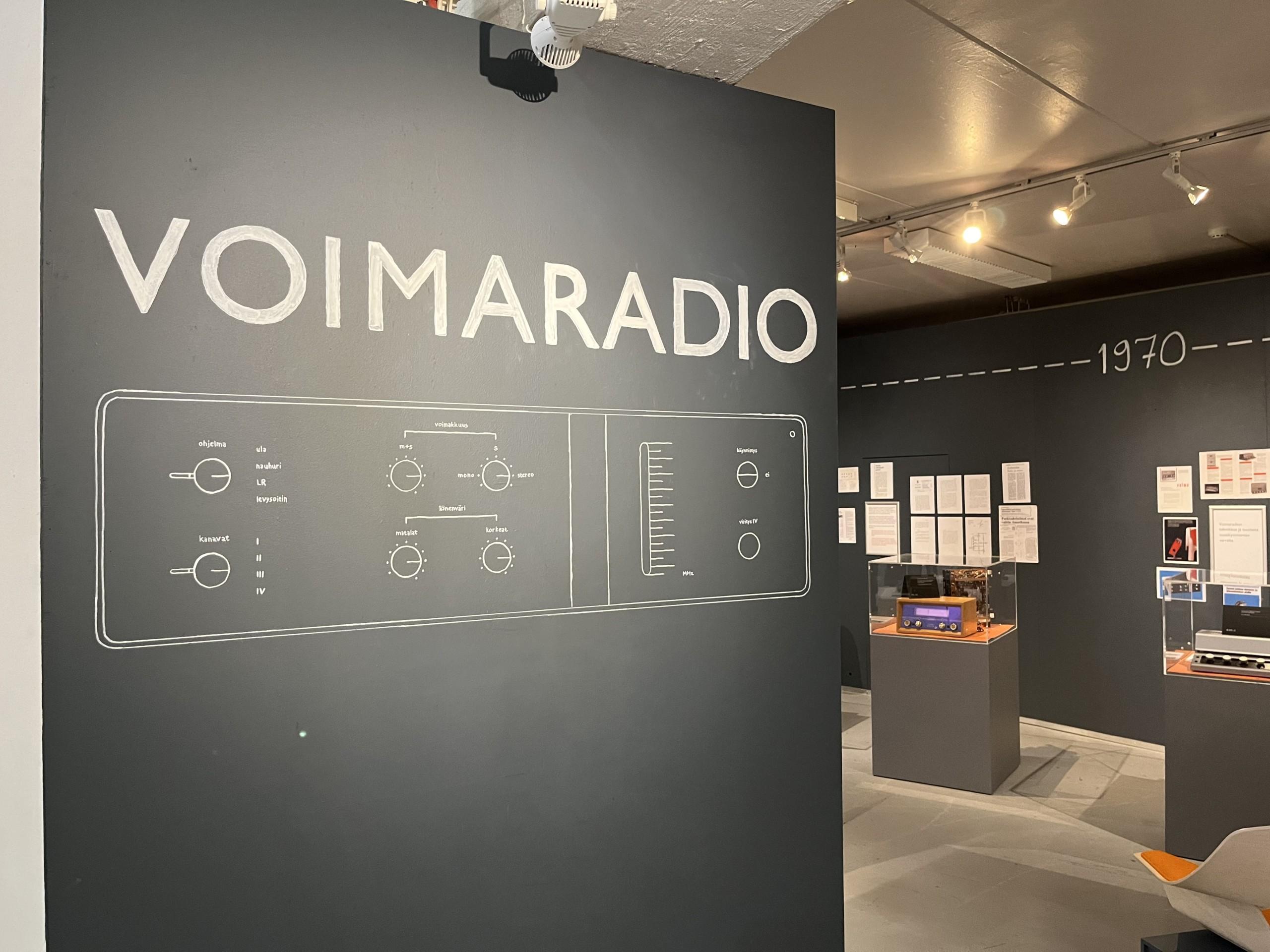 The Power Radio exhibition at the Museum of Technology showcases surround sound in a Finnish context