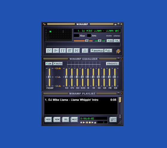 WinAmp on täällä taas – nyt selainversiona
