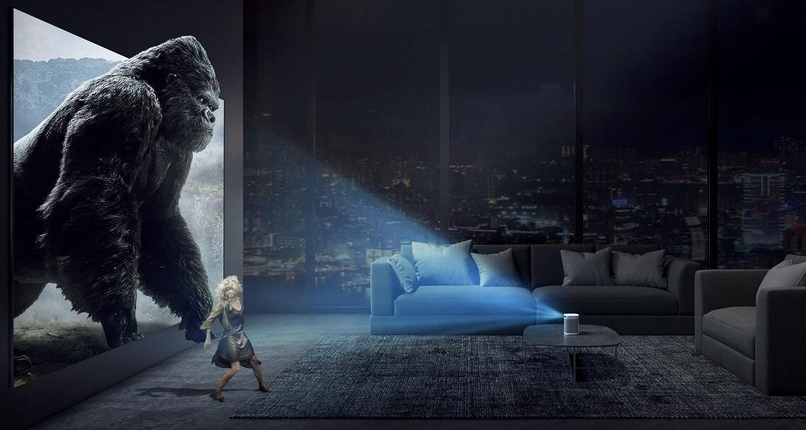 Movie festivals can easily get started from anywhere with the battery-powered XGIMI Halo video projector