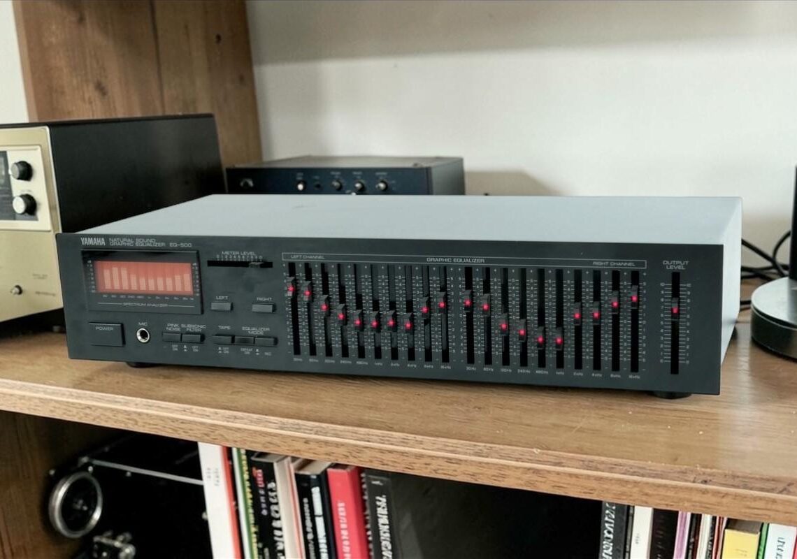 History of the microphone – Yamaha EQ-500 equalizer (1988)