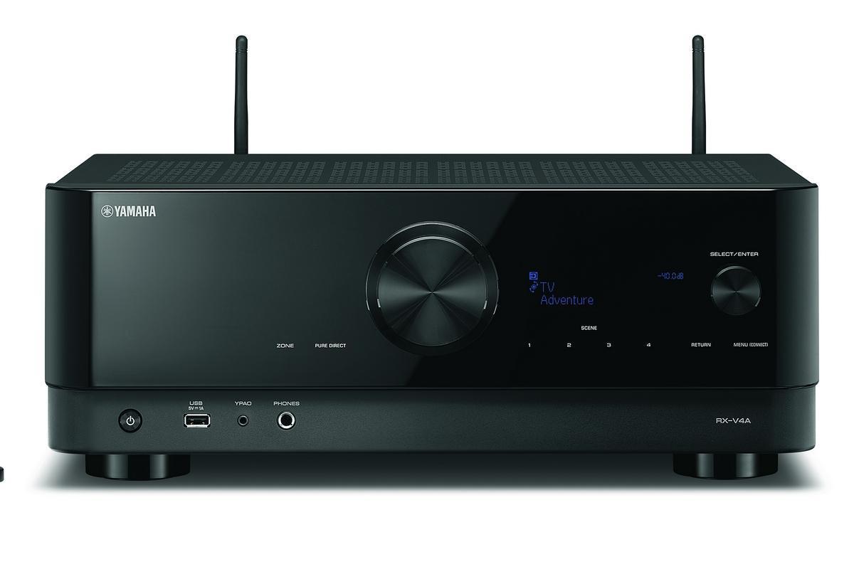 Edullinen ja moneen pystyvä Yamaha RX-V4A AV-viritinvahvistin