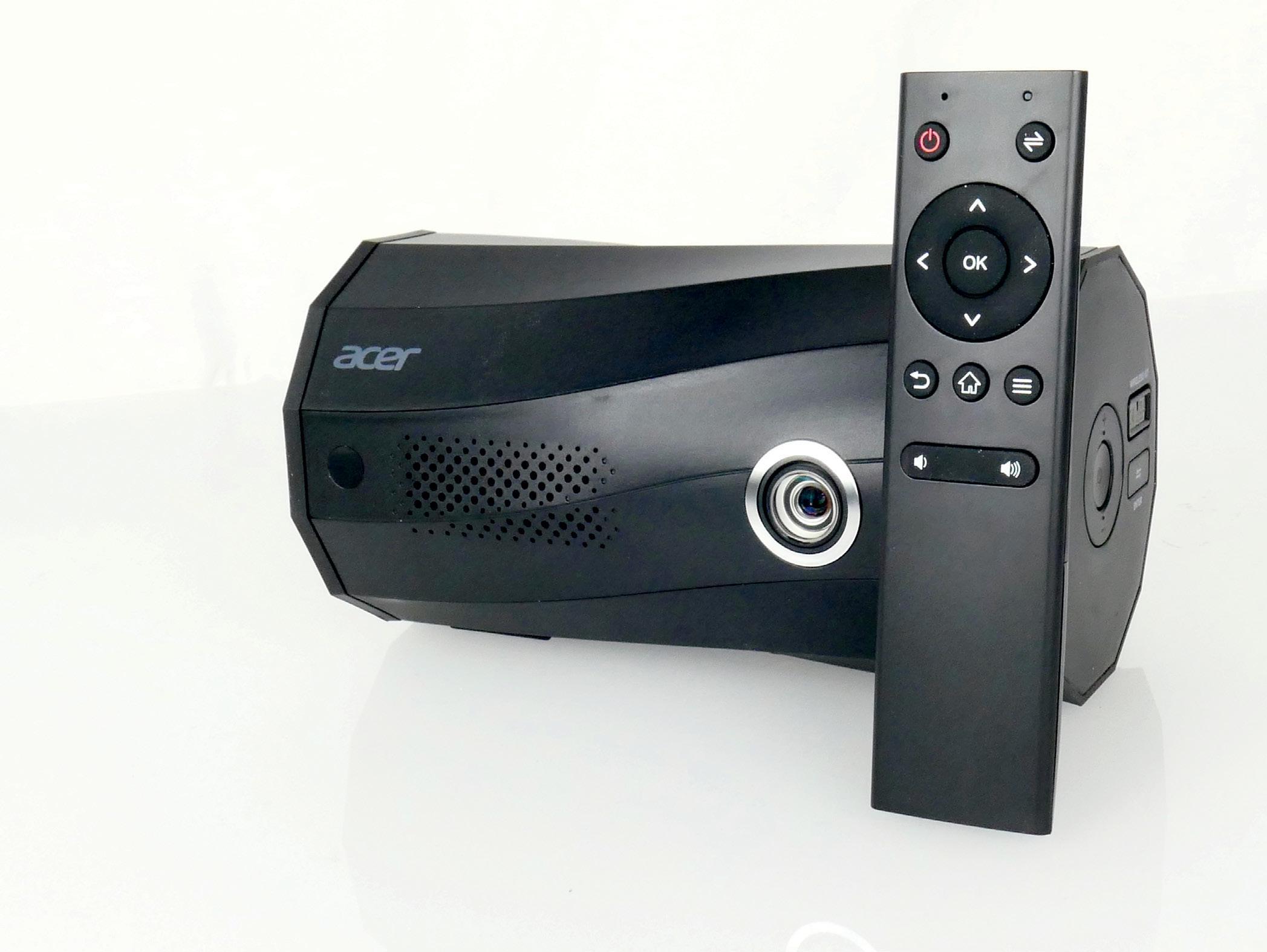 Acer C250i: Projektori vailla virtaa