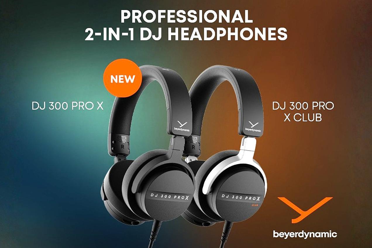 Beyerdynamic tuo markkinoille muunneltavat DJ 300 PRO X -DJ-kuulokkeet