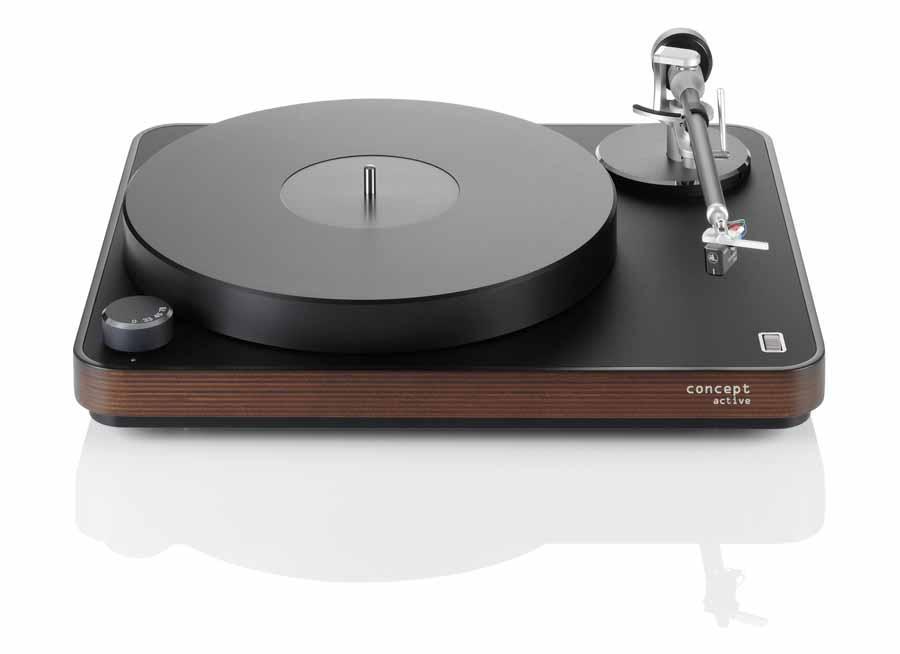 Clearaudio julkisti harvinaisen aktiivisen Concept Active -levysoittimen