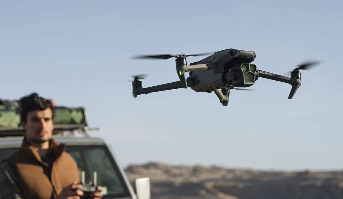 DJI has unveiled the Mavic 3 Pro quadcopter