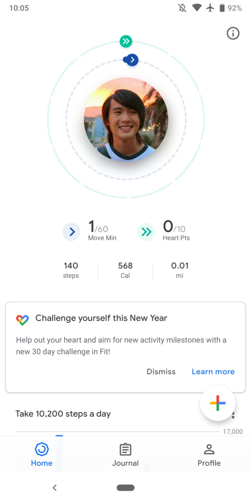 Google päivittää jälleen Fit-palveluaan – tulossa vaihtuvat kuukausihaasteet
