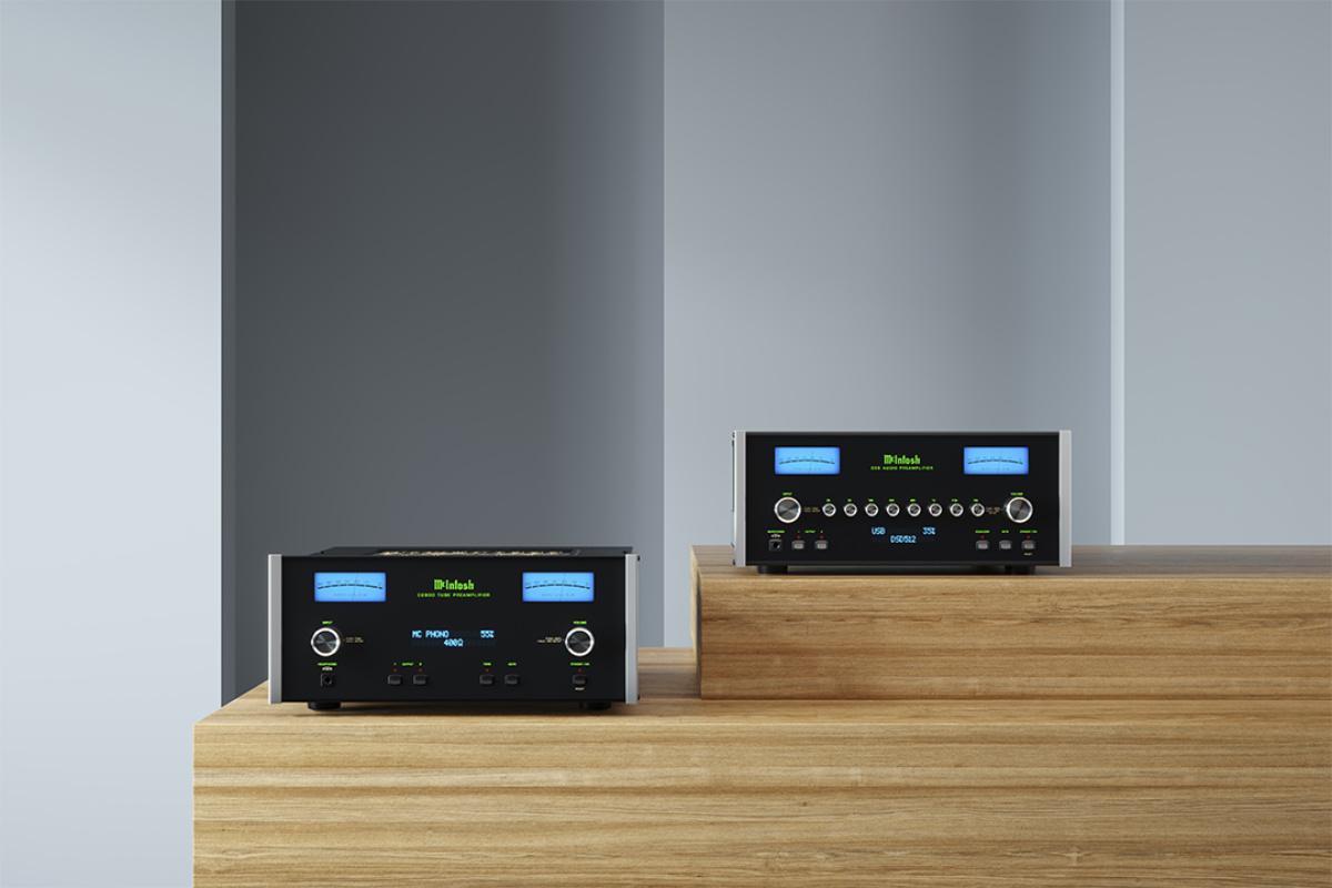 McIntosh esittelee C2800 ja C55 stereoesivahvistimet