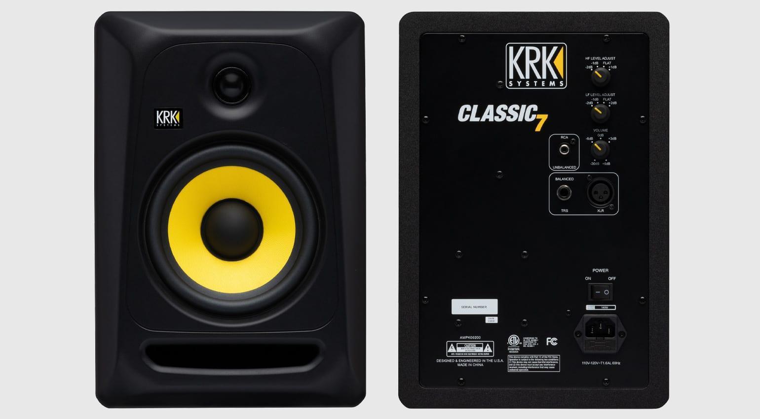 KRK esitteli kaksi tanakampaa mallia Classic-lähikenttämonitoreistaan