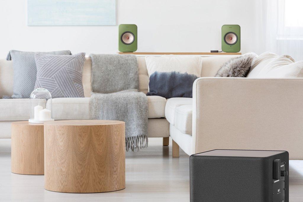 High-quality bass sound even wirelessly!