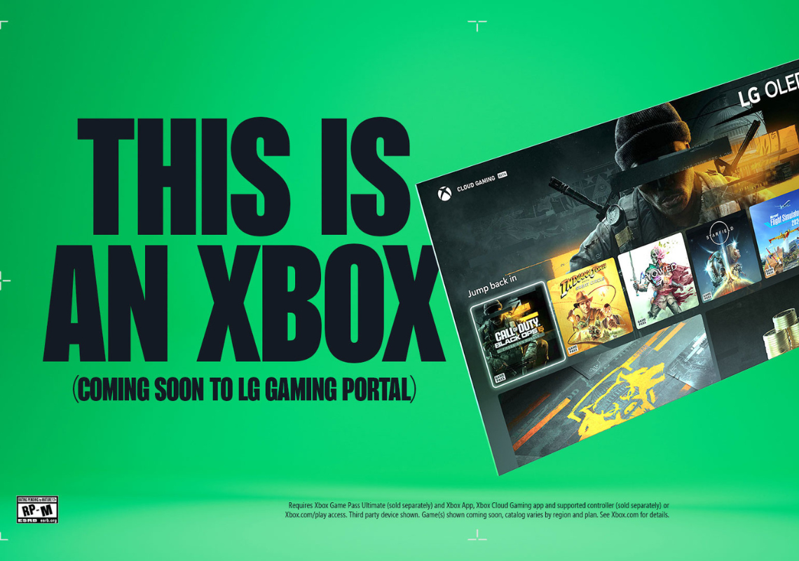 Pilvipelaamisen uusi aikakausi – Xbox-sovellus tulossa LG:n älytelevisioihin