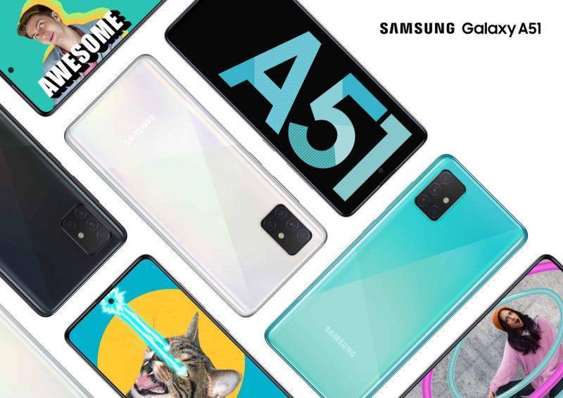 Samsung esitteli Galaxy A51 -ja Galaxy A71 -puhelinmallit