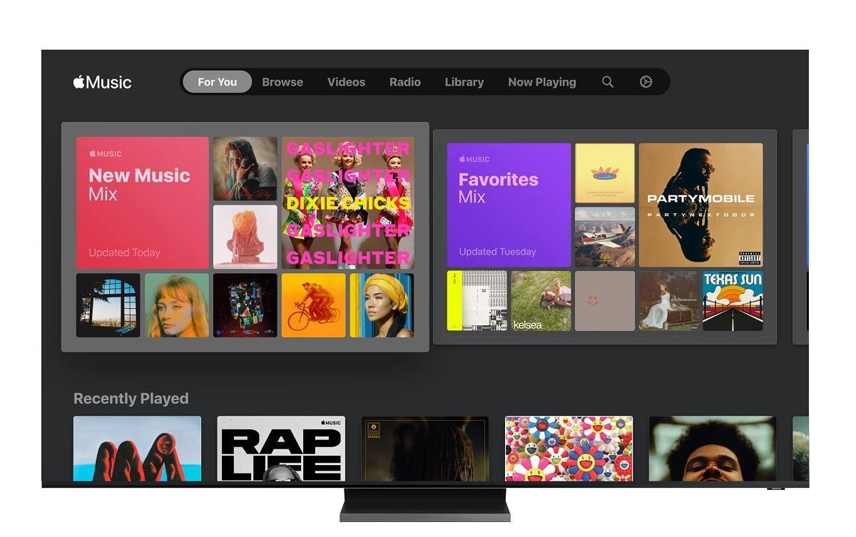 Samsung tuo Apple Musicin älytelevisioihinsa